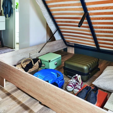 Lit parents sur vérins